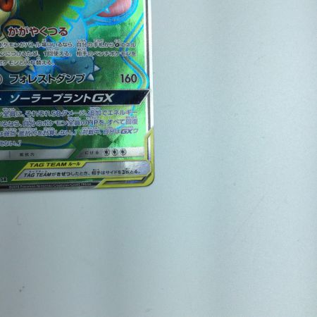   トレカ ポケモンカード フシギバナ＆ツタージャGX 065/064/SM11a/B SR