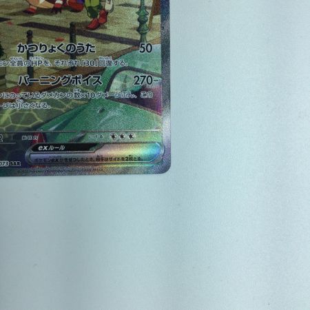   トレカ ポケモンカード ラウドボーンex 097/073/SV1a/B SAR