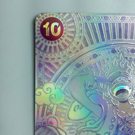   ワンピース モンキー・D・ルフィ（銀箔） OP05/119P9  SEC