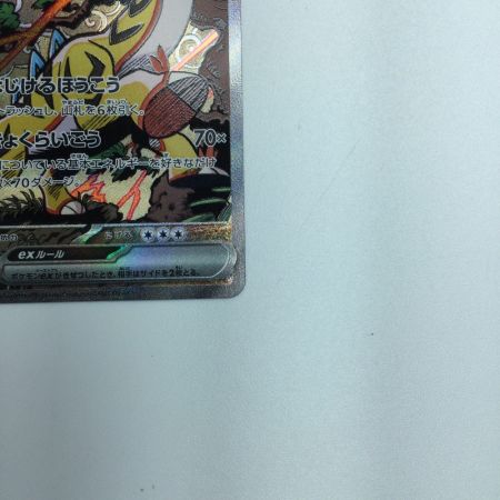   トレカ ポケモンカード タケルライコex 222/187/SV8a/B SAR
