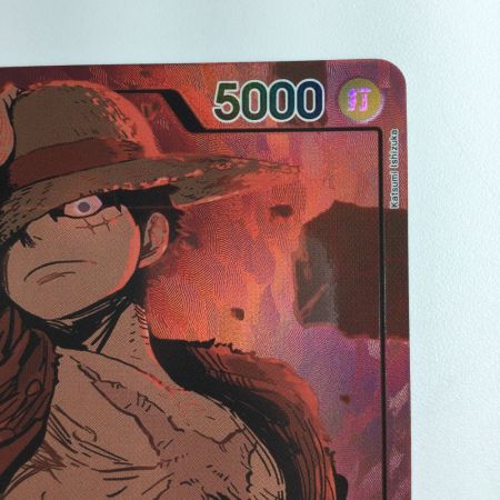   ワンピース パラレル）モンキー・D・ルフィ ED02/010P1 L