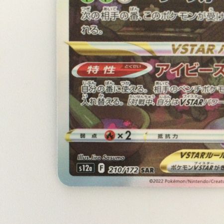   ポケモンカード リーフィアVSTAR 210/172/S12A/B SAR ポケカ