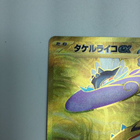   トレカ ポケモンカード タケルライコex 100/071/SV5K/B UR