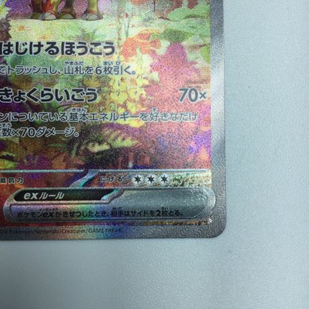   トレカ ポケモンカード タケルライコex 095/071/SV5K/B SAR