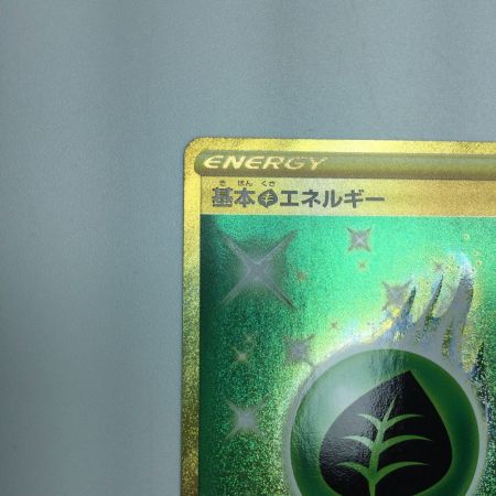   トレカ ポケモンカード 基本草エネルギー 128/100/S8/B UR