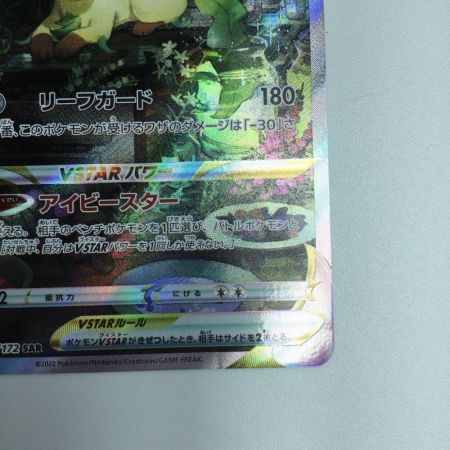   トレカ ポケモンカード リーフィアVSTAR 210/172/S12a/B SAR