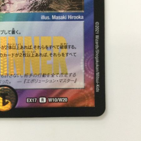   デュエルマスターズ 天使と悪魔の墳墓 DMEX17W10/W20 R  '09WINNER