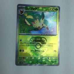ζζ  トレカ ポケモンカード ミラー)リーフィア(マスターボール柄) 002/187/SV8a/BM2 Bランク