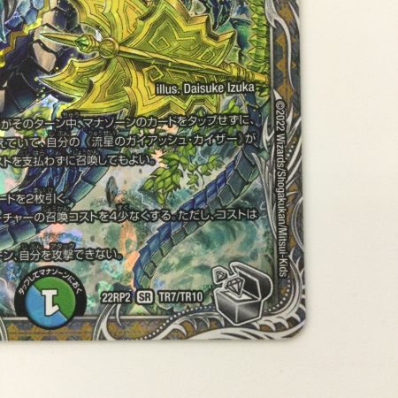   デュエルマスターズ 流星のガイアッシュ・カイザー DM22RP2TR7/TR10 SR デュエマ