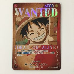 ζζ  ワンピース モンキー・D・ルフィ ST01/012P1 SR ワンピースカードゲーム Bランク