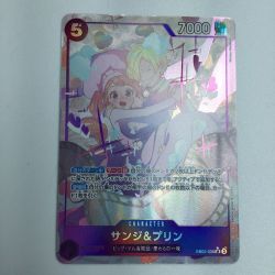 ζζ  トレカ ワンピース パラレル)サンジ＆プリン EB02/035P1 Bランク