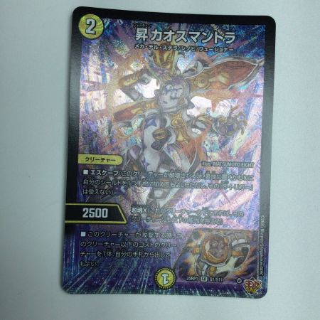   トレカ デュエルマスターズ 昇カオスマントラ DM25RP1S1/S11