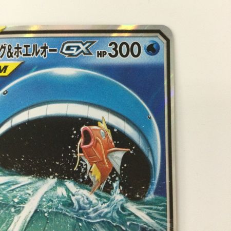   ポケモンカード コイキング&ホエルオーＧＸ 019/095/ＳＭ9/Ｂ ＲＲ ポケカ