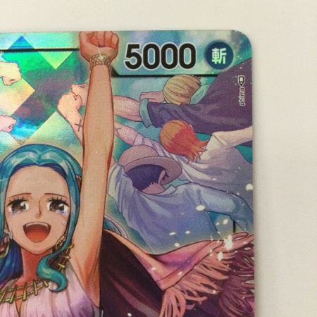   ワンピース パラレル）ネフェルタリ・ビビ OP04/001P1 Lパラレル ポケカ