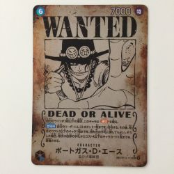 ζζ  ワンピース ポートガス・D・エース（WANTED） OP13-119 SP SEC ワンピースカードゲーム Bランク