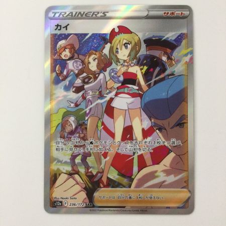   ポケモンカード カイ 236/172/S12A/B SAR ポケカ