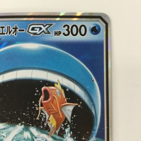   ポケモンカード コイキング&ホエルオーGX 019/095/SM9/B RR ポケカ