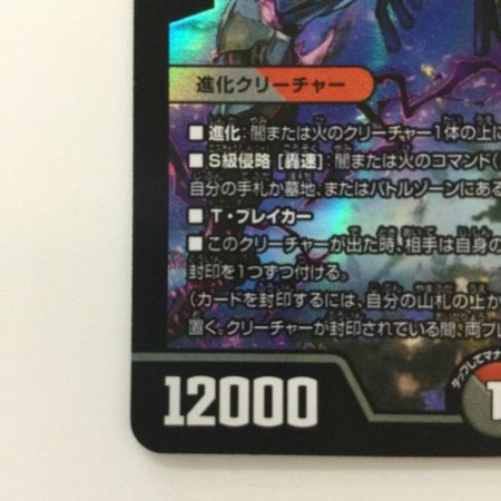   デュエルマスターズ 禁断の轟速ブラックゾーン DM22EX2S7/S15 SR デュエマ