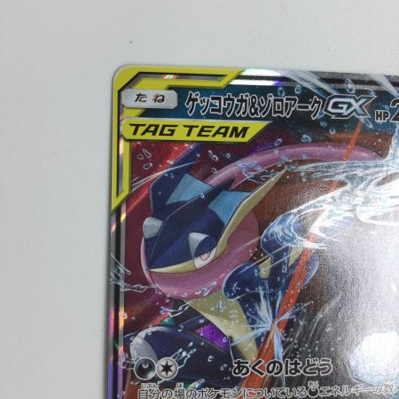   トレカ ポケモンカード ゲッコウガ＆ゾロアークGX 025/055/SM9a/B