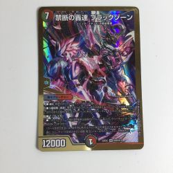ζζ  トレカ デュエルマスターズ 禁断の轟速 ブラックゾーン DM22EX2H5B/H12 Bランク