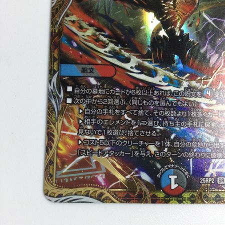   トレカ デュエルマスターズ 炎氷渦と鎮魂禍の決断 25RP2SRH11/H24