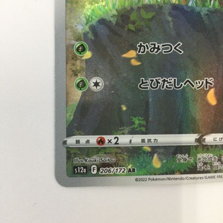   トレカ ポケモンカード ナエトル 206/172/S12a/B AR