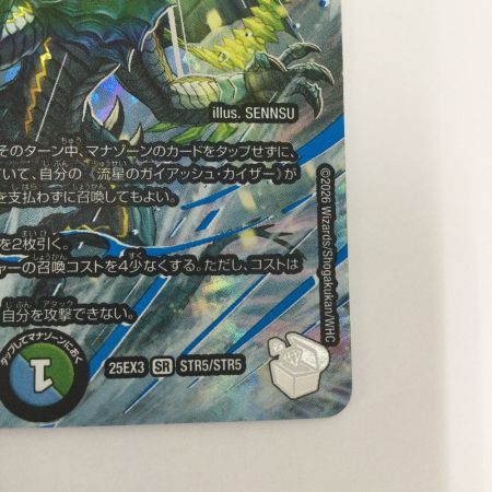  トレカ デュエルマスターズ 流星のガイアッシュ・カイザー 25EX3SRSTR5/STR5