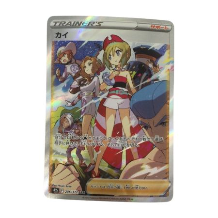   トレカ ポケモンカード カイ 236/172/S12a/B SAR