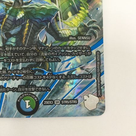   トレカ デュエルマスターズ 流星のガイアッシュ・カイザー 25EX3SRSTR5/STR5