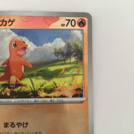   トレカ ポケモンカード ミラー仕様)ヒトカゲ(マスターボール柄) 004/165/SV2a/BM2