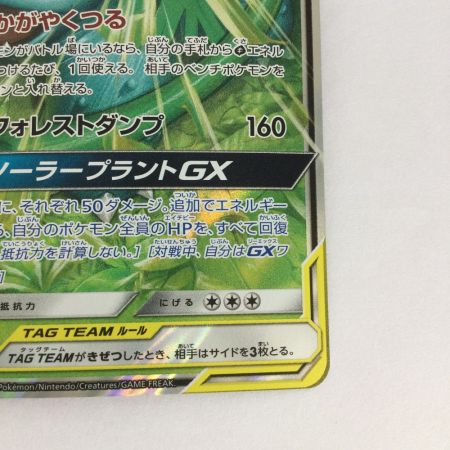  トレカ ポケモンカード フシギバナ＆ツタージャGX 001/064/SM11a/B