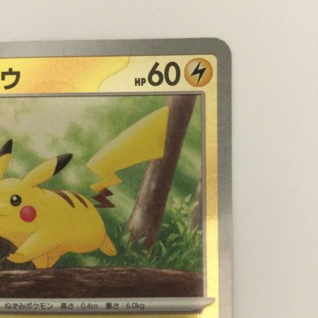   トレカ ポケモンカード ミラー仕様)ピカチュウ (モンスターボール柄) 025/165/SV2a/BM1