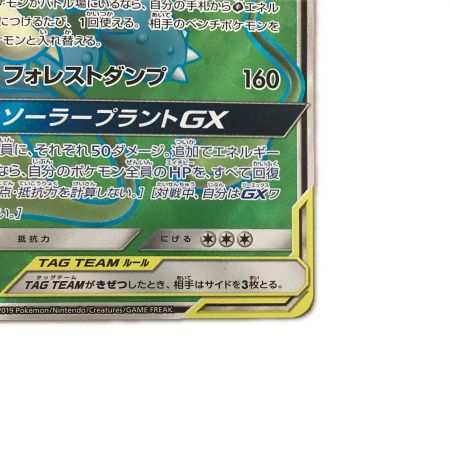   トレカ ポケモンカード フシギバナ＆ツタージャGX 065/064/SM11a/B SR