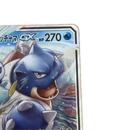   トレカ ポケモンカード カメックス＆ポッチャマGX 016/064/SM11a/B