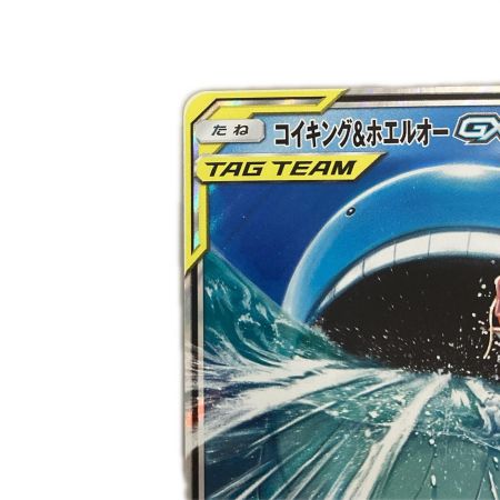   トレカ ポケモンカード コイキング＆ホエルオーGX 019/095/SM9/B