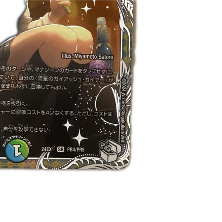   トレカ デュエルマスターズ 流星のガイアッシュ・カイザー DM24EX1PR4/PR5