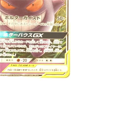   トレカ ポケモンカード ゲンガー＆ミミッキュGX 038/095/SM9/B