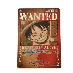   トレカ ワンピース モンキー・D・ルフィ(WANTED) ST01/012P1 Bランク