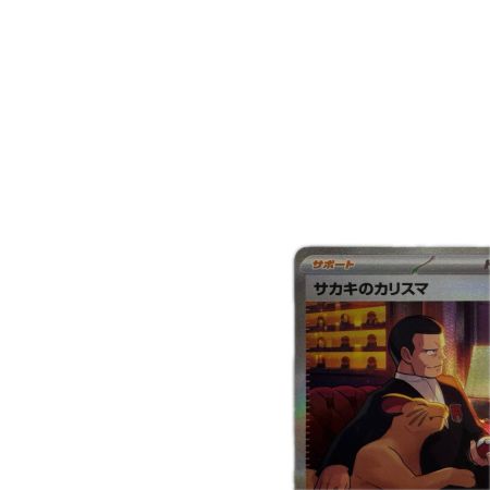 トレカ ポケモンカード サカキのカリスマ 207/165/SV2a/B SAR