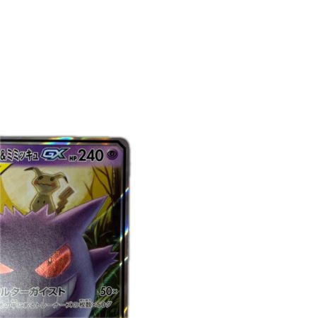トレカ ポケモンカード ゲンガー＆ミミッキュGX 038/095/SM9/B