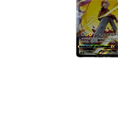 トレカ ポケモンカード ピカチュウVMAX 223/184/S8b/B CSR