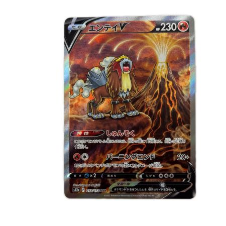トレカ ポケモンカード エンテイV 213/172/S12a/B SAR