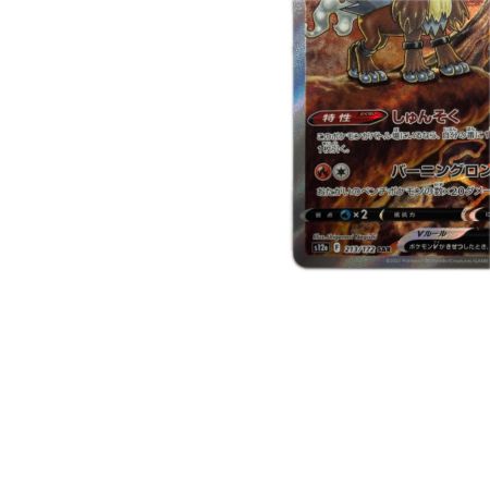 トレカ ポケモンカード エンテイV 213/172/S12a/B SAR