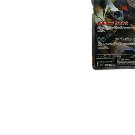 トレカ ポケモンカード Nのゾロアークex 127/100/SV9/B SAR