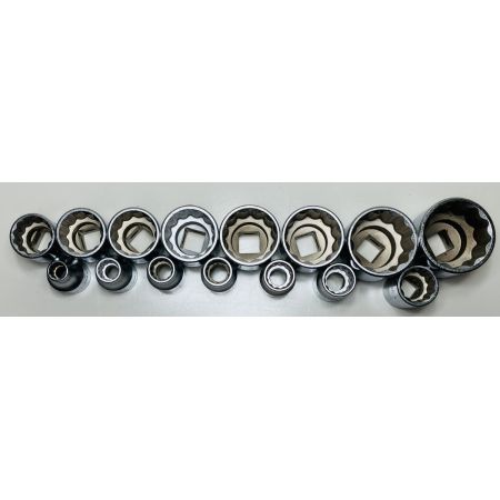 ЗЗ TONE トネ コンビネーションツールセット ケース付 差込角12.7ｍｍ K20 グリーン