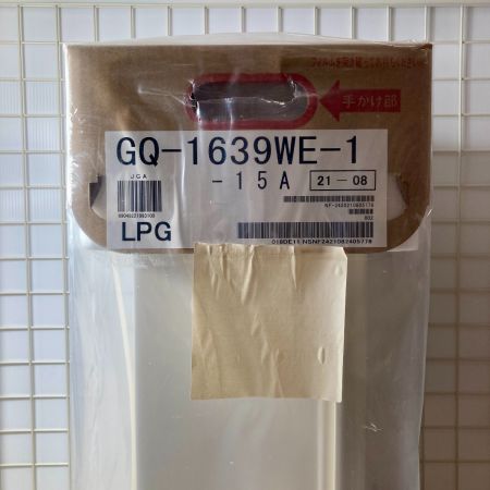 ЗЗ NORITZ LP用 ガス給湯器 リモコン付 GQ-1639WE-1 ホワイト