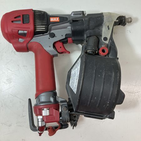 ЗЗ MAX マックス 高圧 50mm スーパーネイラ エア釘打機 ケース付 HN-50N2(D) レッド