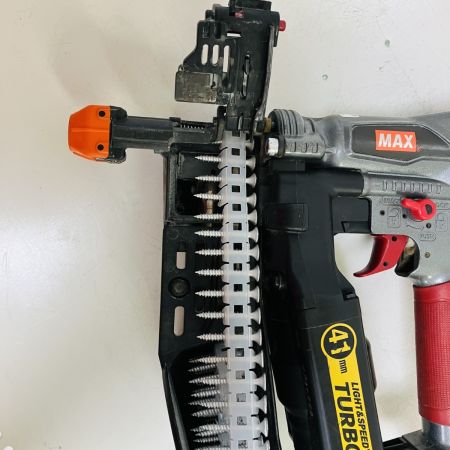 ЗЗ MAX マックス 41mm 高圧 ねじ打ち機  HV-R41G3 レッド