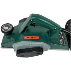 ЗЗ HITACHI 日立 100V 120mm 電動カンナ 外箱 取説付 P35 グリーン Aランク