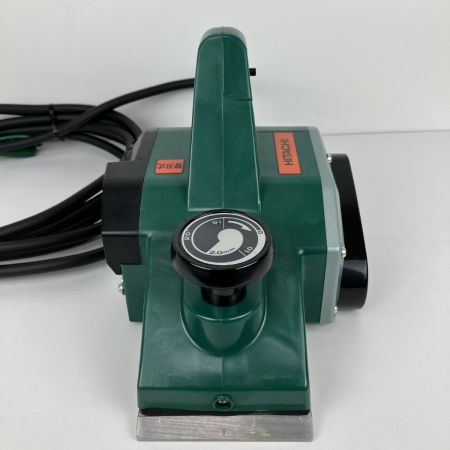 ЗЗ HITACHI 日立 100V 120mm 電動カンナ 外箱 取説付 P35 グリーン
